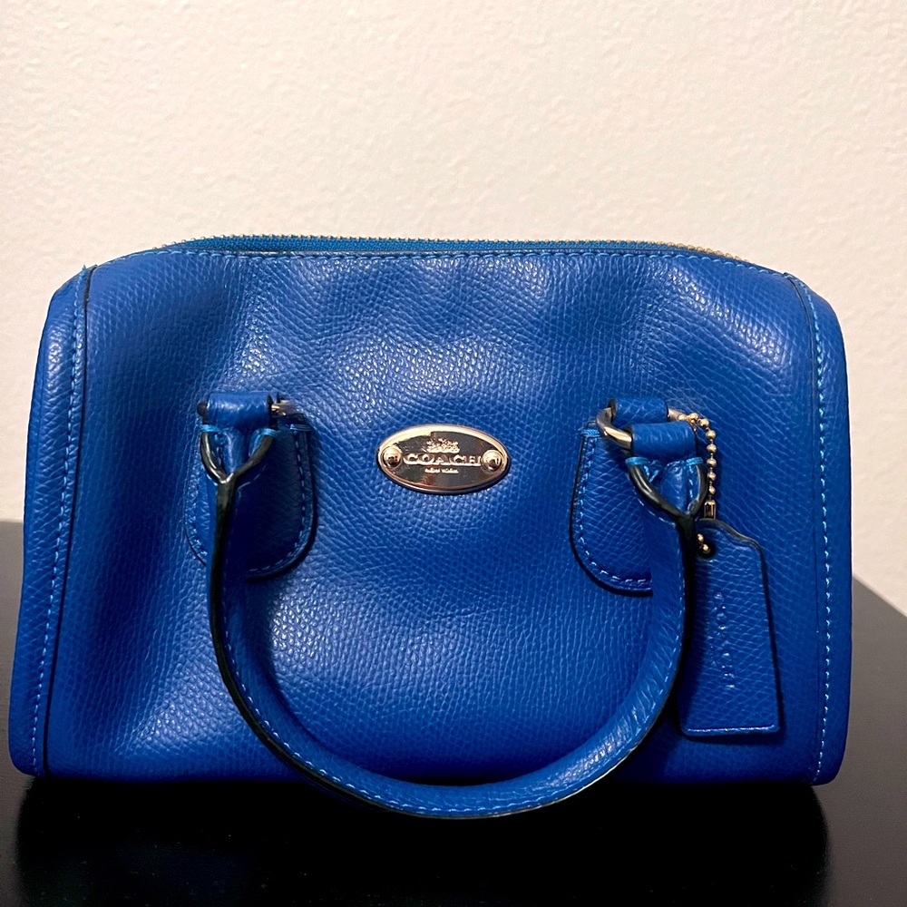 Coach Cobalt Blue Mini bag